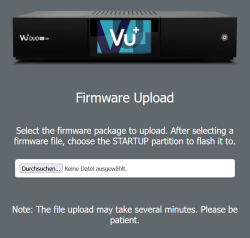 Firmware upload