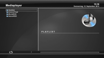 Datei in Playlist laden (Schritt 1)